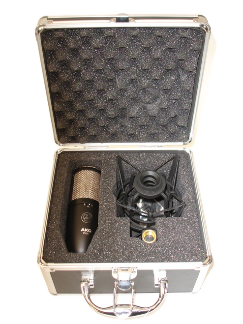 AKG P420 Large-diaphragm Dual Capsule Condenser Microphone w/ Case & Shockmount - Previously Owned
