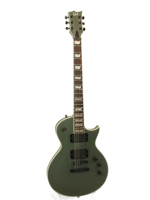 2017 ESP LTD EC-401 Electric Guitar, Military Green Satin - Previously Owned