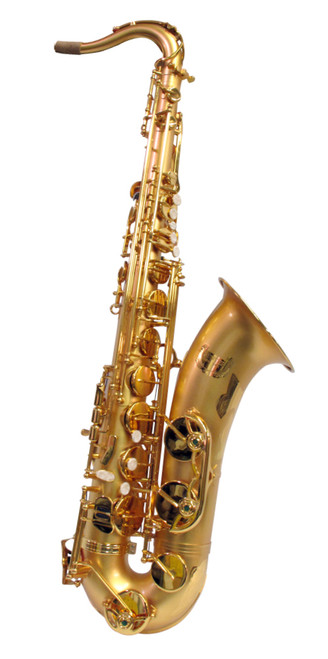 Avalon Bb Tenor Saxophone, Jet gold plated body and gold plated keys, case and mouthpiece