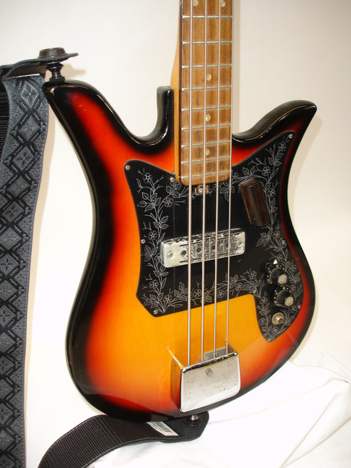 60's Teisco Del Rey EB-130 Short-Scale Bass Guitar - Previously Owned