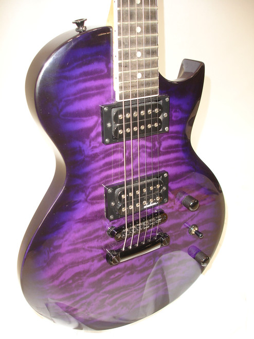 Jackson JS Series Monarkh SC JS22Q Electric Guitar, Amaranth Fingerboard, Transparent Purple Burst - Previously Owned