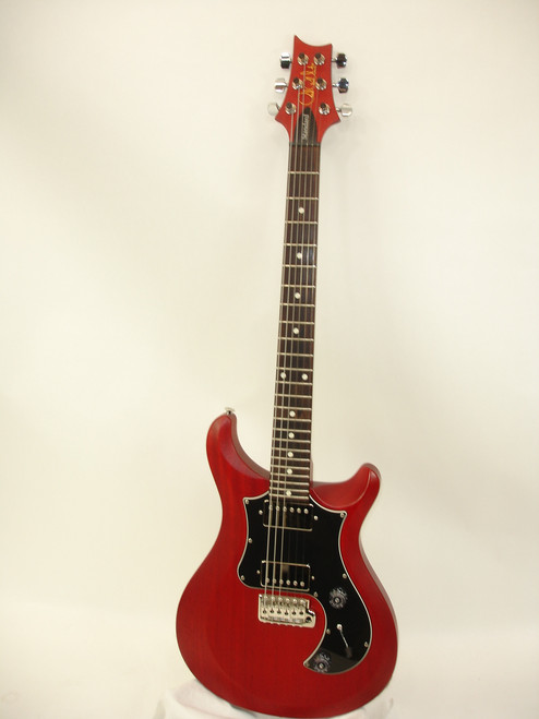 2021 PRS S2 Standard 24 Guitar Electric Guitar, Satin Vintage Cherry w/ Bag - Previously Owned