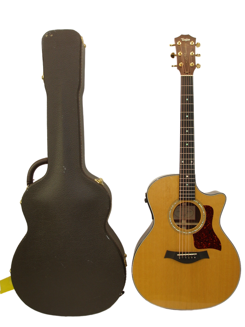 1999 Taylor 714-BCE 25th Anniversary Grand Auditorium Cutaway Acoustic Electric Guitar w/ Case - Previously Owned