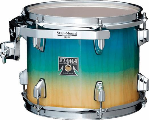 Tama Superstar Classic 5-Piece Kit w/ SM5W Hardware Kit, Caribbean Lacebark Pine Fade