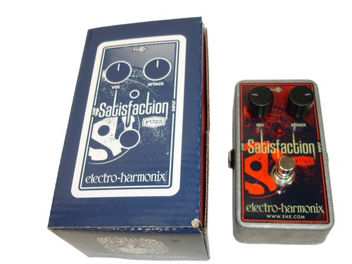 Electro-Harmonix Satisfaction Fuzz Guitar Effect Pedal w/ Box - Previously Owned