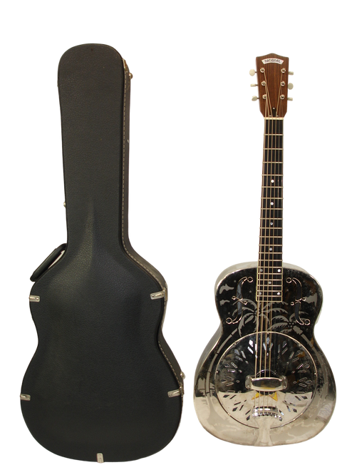 2006 National Reso-Phonic "Style O-14 Fret" Resonator Guitar w/ Case - Previously Owned
