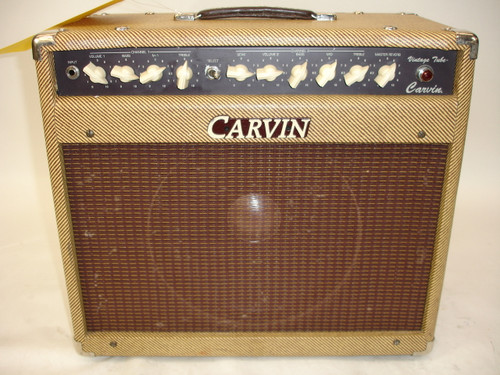 Carvin Vintage 33 1x12" 33-Watt All Tube Combo Guitar Amp, Tweed - Previously Owned
