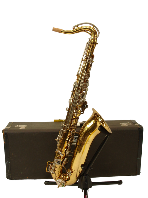 Vintage Selmer Bundy Tenor Saxophone, Gold Lacquer w/ Case Previously Owned