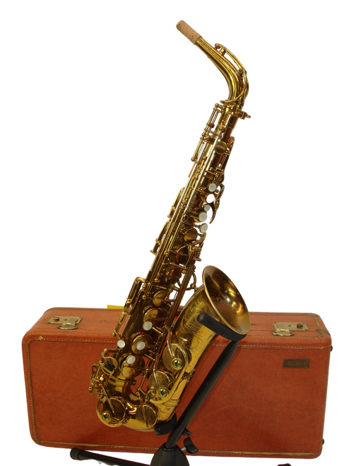 Selmer Super Balanced Action Alto Saxophone, Gold Lacquer w/ Case Previously Owned