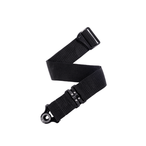 D'Addario Auto Lock Swivel Polypro Guitar Strap, Black