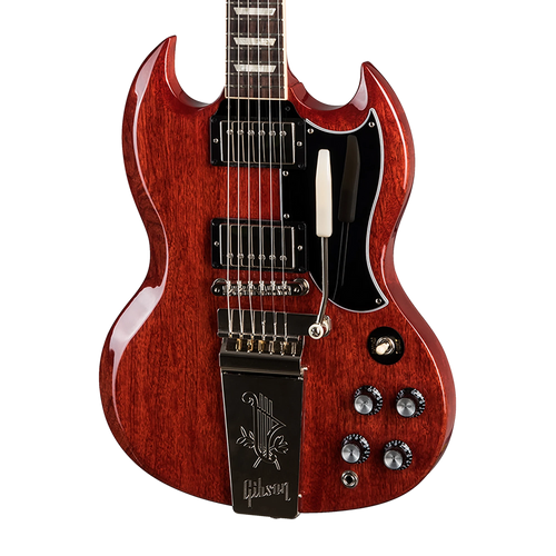 Gibson SG Standard '61 Faded Maestro Vibrola, Vintage Cherry w/ Case