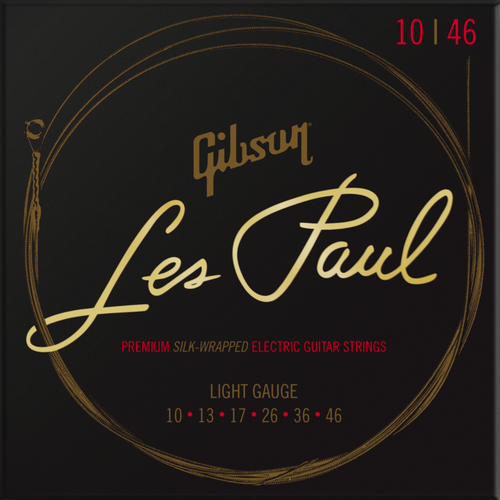 Gibson Les Paul Premium Electric Guitar Strings, Light