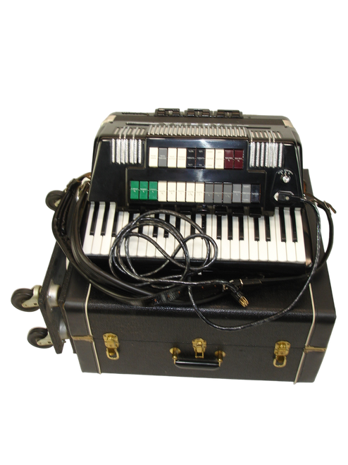 Farfisa TX 1M Transivox Piano Accordion & Analog Synth w/ Case & Strap - Previously Owned