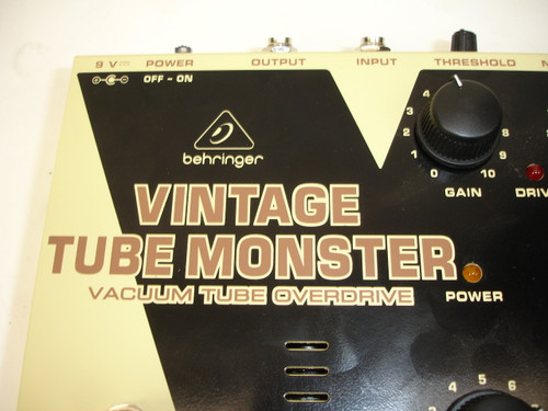 Behringer VT999 Vintage Tube Monster Overdrive Guitar Effects Pedal - Previously Owned