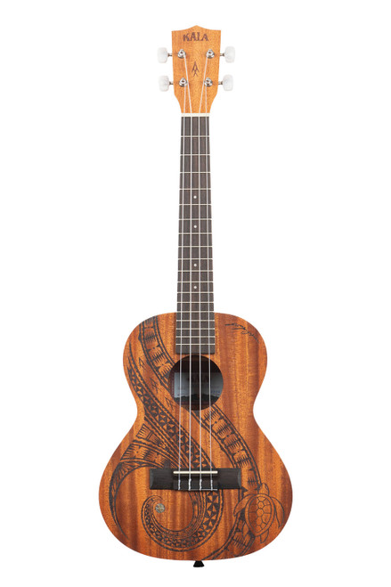 Kala KAGUIDANCET Tenor Satin, Mahogany, Mahogany Laser Etch w/ Bag