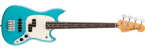 Fender Player II Mustang Bass PJ, Rosewood Fingerboard, Aquatone Blue