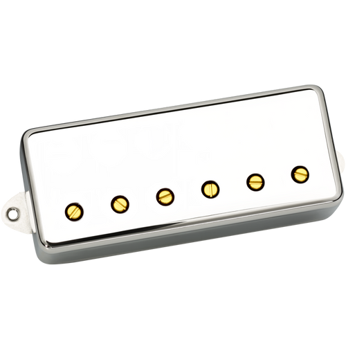 Dimarzio PG-13 Bridge, Nickel w/ Gold polepieces