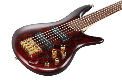 Ibanez SR Standard 4-String Electric Bass Guitar Wine Red Frozen
