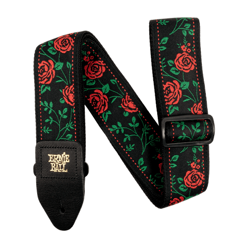 Ernie Ball Classic Jacquard Guitar Strap/Bass Strap - Spanish Rose