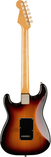 Fender Stevie Ray Vaughan Stratocaster with Vintage Tweed Case, Pau Ferro Fretboard, 3-Color Sunburst