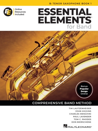 2025 Essential Elements for Band - Bb Tenor Sax Book 1 with Online Resources