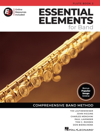 2025 Essential Elements for Band - Flute Book 2 with Online Resources