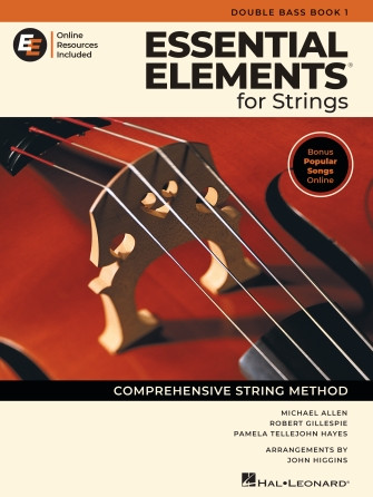 2025 Essential Elements for Strings - Double Bass Book 1 with Online Resources
