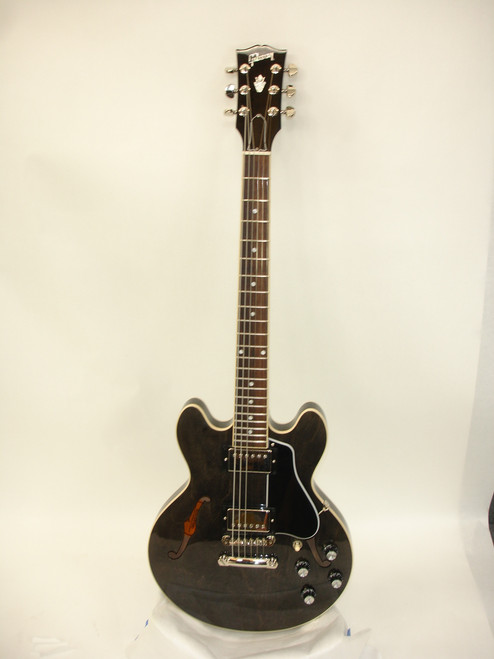 2023 Gibson ES-339 Semi-Hollowbody Electric Guitar, Trans Ebony w/ Case - Previously Owned