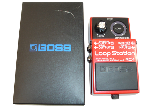 Boss RC-1 Loop Station Looper Guitar Effect Pedal w/ Box - Previously Owned