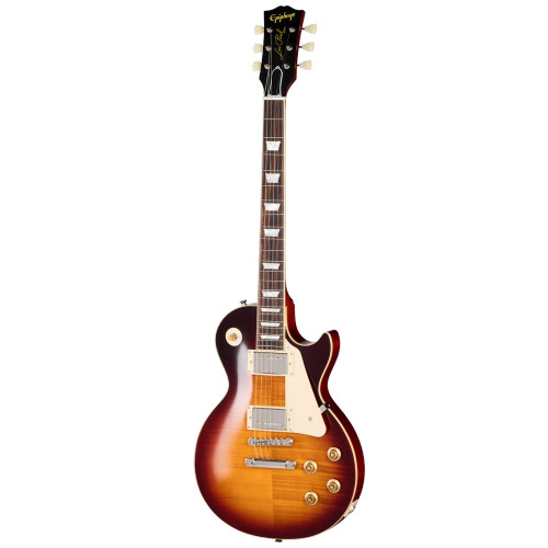 Epiphone 1959 Les Paul Standard Reissue, Washed Bourbon Burst with Hardhsell Case