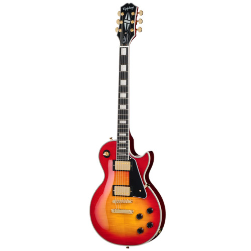 Epiphone Les Paul Custom, Heritage Cherry Sunburst, Exclusive with Gigbag
