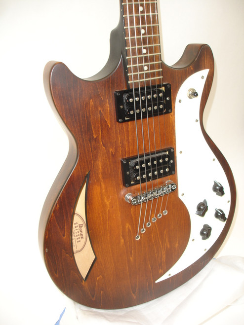 2010 Ibanez AMF73 Artcore Hollow-Body Electric Guitar, Tobacco Flat - Previously Owned