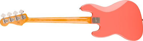 Squier Classic Vibe '60s Jazz Bass, Laurel Fingerboard, Tortoishell Pickguard, Tahitian Coral