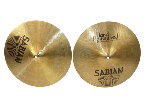 Sabian HH Hand Hammered 14" Regular Hi-Hat Cymbals (Pair) - Previously Owned