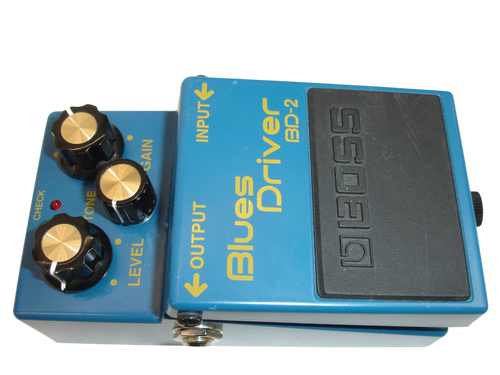 Boss BD-2 Blues Driver Distortion Guitar Effects Pedal - Previously Owned Boss BD-2 Blues Driver Distortion Guitar Effects Pedal - Previously Owned