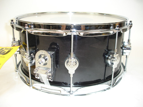 DW Performance Series 6.5" x 14" Snare Drum, Ebony Stain Gloss Lacquer - Previously Owned