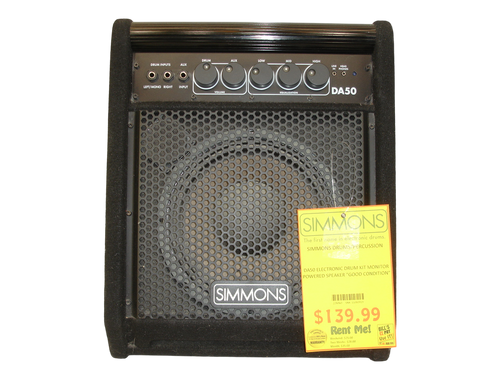 Simmons DA50 Electronic Drum Set Monitor Amp - Previously Owned