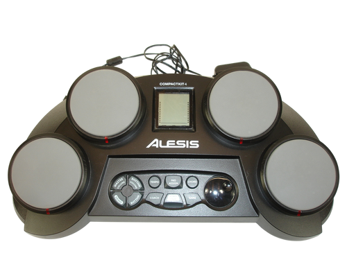 Alesis CompactKit 4 4-Pad Tabletop Portable Electronic Drum Kit - Previously Owned Alesis CompactKit 4 4-Pad Tabletop Portable Electronic Drum Kit - Previously Owned