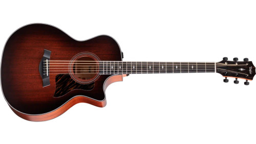 Taylor 324ce Baritone-6 LTD Acoustic-electric Guitar - Shaded Edgeburst w/ Hardshell Case