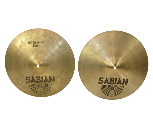 Sabian AA 14" Regular Hi-Hat Cymbals (Pair) - Previously Owned Sabian AA 14" Regular Hi-Hat Cymbals (Pair) - Previously Owned