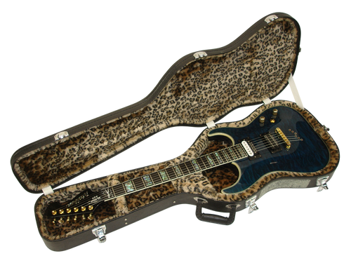 2005 Washburn X-50 PRO ELITE BSG1 Boogie Street Custom Electric Guitar, QMT, Transparent Blue w/ Case - Previously Owned 2005 Washburn X-50 PRO ELITE BSG1 Boogie Street Custom Electric Guitar, QMT, Transparent Blue w/ Case - Previously Owned