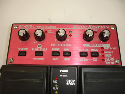 Boss RC-20XL Phase Recorder Loop Station Guitar Effects Pedal - Previously Owned