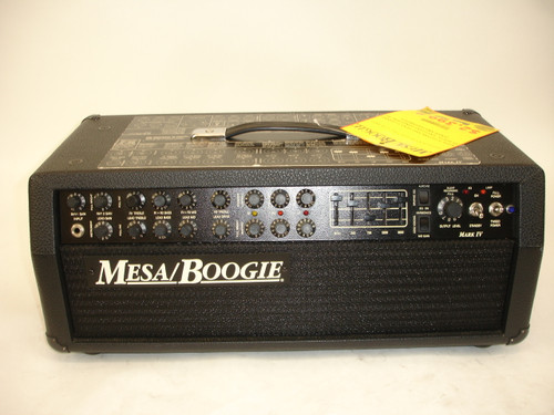 Mesa Boogie Mark IV 3-Channel 85-Watt Guitar Amp Head w/ Cover & Footswitch - Previously Owned