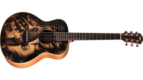 Guitars 4 Vets GS Mini Americana Special Edition, Torrefied Spruce Top, Layered Sapele Back and Sides w/ Case