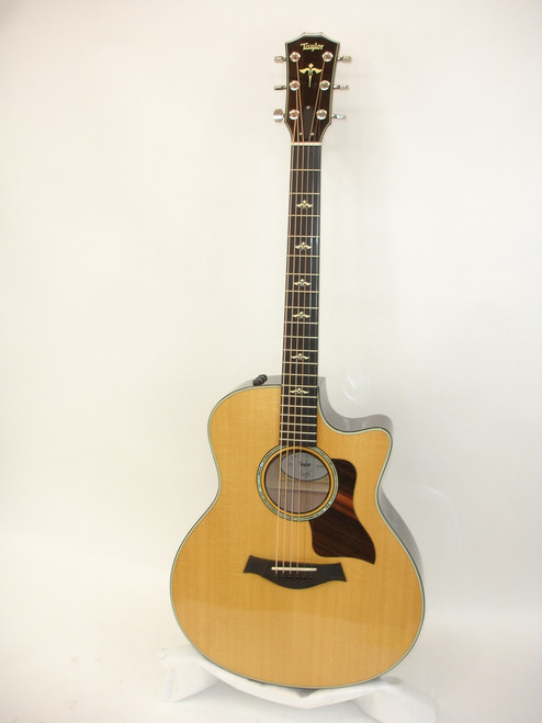 2015 Taylor 616ce Grand Symphony Cutaway Acoustic Electric Guitar, Natural w/ Case - Previously Owned
