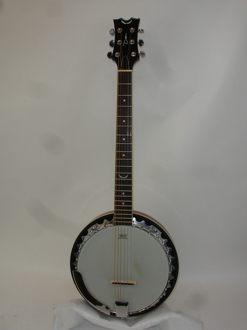 Dean Backwoods 6-String Banjo, Natural w/ Bag - Previously Owned