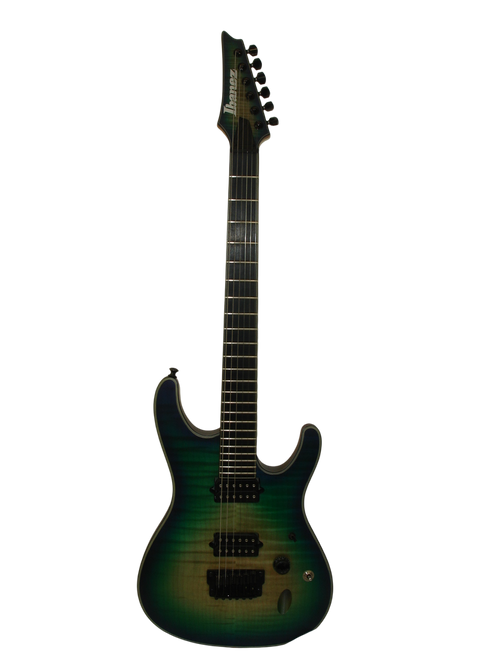 Ibanez Iron Label SIX6FDFM Electric Guitar, Blue Space Burst - Previously Owned Ibanez Iron Label SIX6FDFM Electric Guitar, Blue Space Burst - Previously Owned