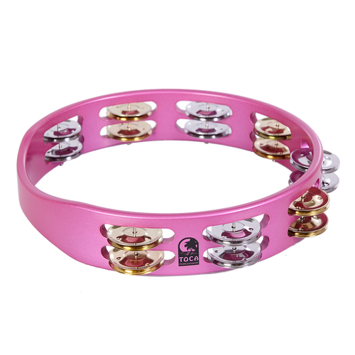 Toca ColorSound Tambourines - Matte Pink Haze