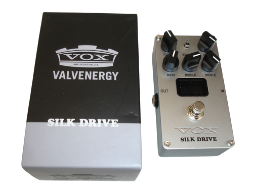Vox Silk Drive Valvenergy Overdrive Guitar Effects Pedal w/ Box - Previously Owned
