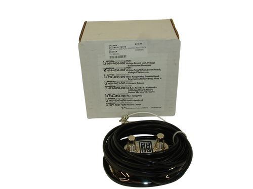Fender 2-Button Vintage-Style Footswitch (RCA Jacks) Part # 0994051000 Early Twin Reverb, Deluxe Reverb, Pro Reverb, Super Reverb, Bandmaster Reverb - Previously Owned